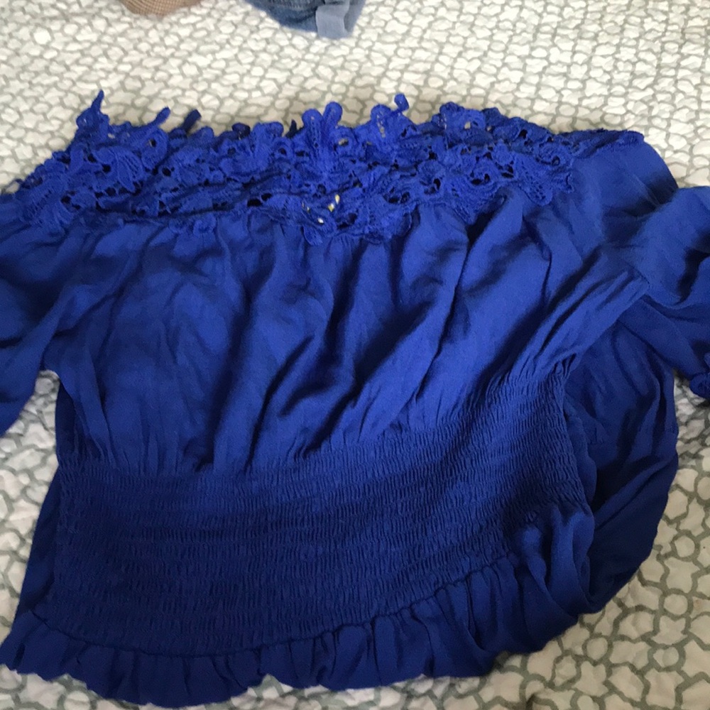 Blue dress